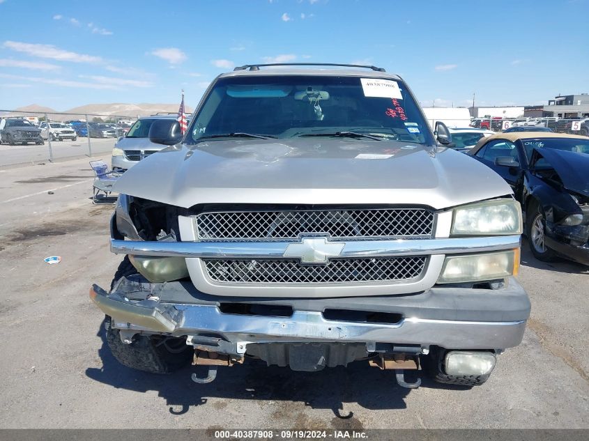 2004 Chevrolet Avalanche 1500 VIN: 3GNEC12T74G262651 Lot: 40387908