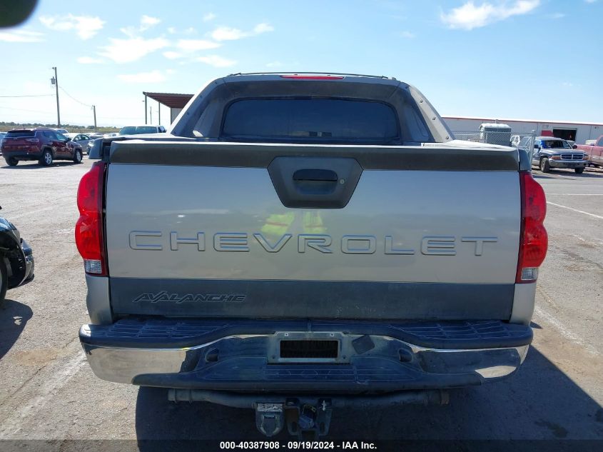 2004 Chevrolet Avalanche 1500 VIN: 3GNEC12T74G262651 Lot: 40387908