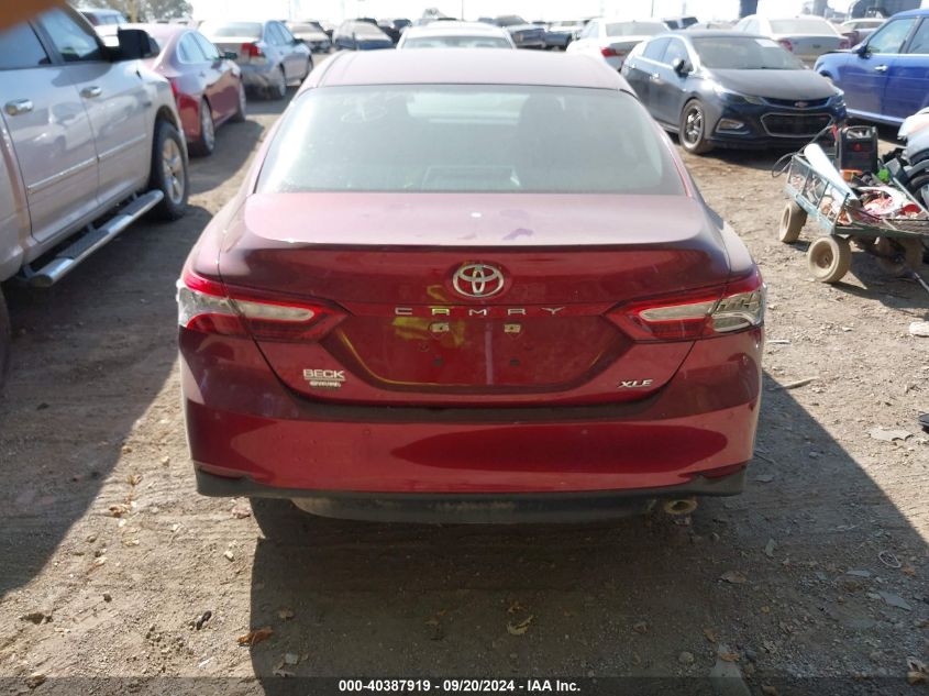 2018 Toyota Camry Xle VIN: 4T1B11HK8JU562798 Lot: 40387919