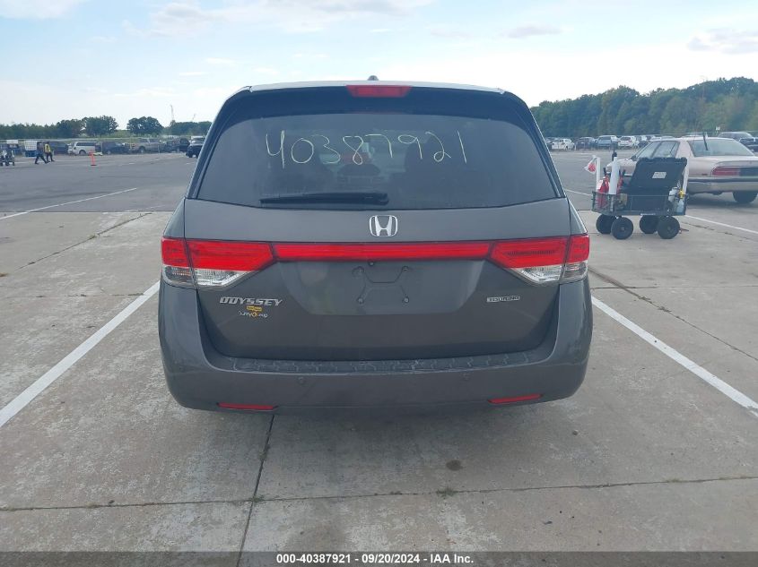 5FNRL5H94GB116098 2016 Honda Odyssey Touring/Touring Elite