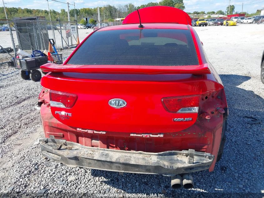 2010 Kia Forte Koup Sx VIN: KNAFW6A30A5192414 Lot: 40387959