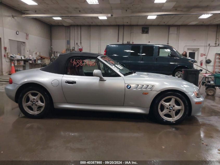 1999 BMW Z3 2.3 VIN: 4USCH9339XLF79639 Lot: 40387980