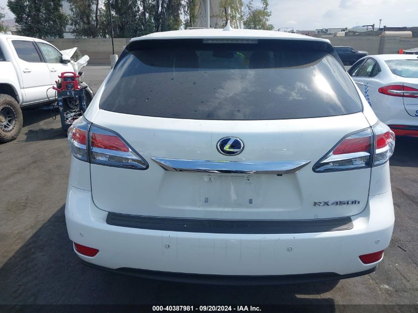 JTJZB1BA4E2009631 2014 Lexus Rx 450H