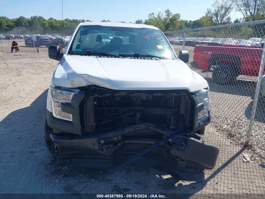 2017 Ford F-150 Xl VIN: 1FTEW1CF5HFB80191 Lot: 40387985