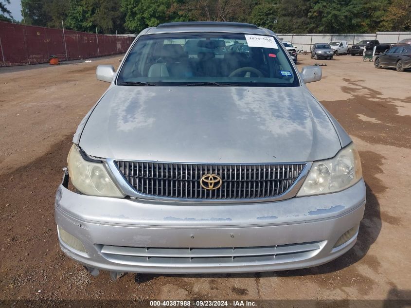 2000 Toyota Avalon Xl/Xls VIN: 4T1BF28B1YU057008 Lot: 40387988