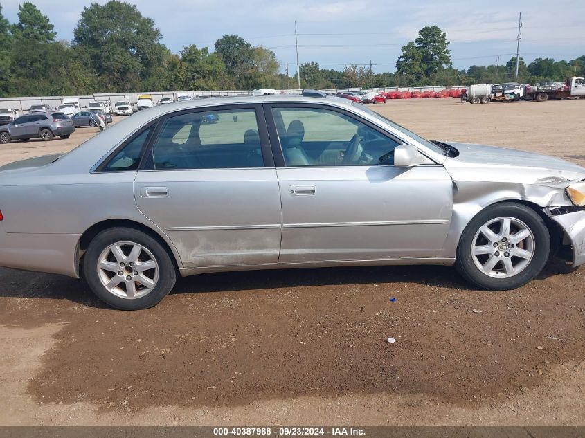 2000 Toyota Avalon Xl/Xls VIN: 4T1BF28B1YU057008 Lot: 40387988