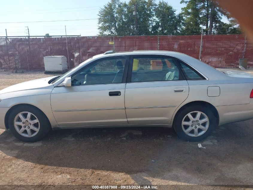 2000 Toyota Avalon Xl/Xls VIN: 4T1BF28B1YU057008 Lot: 40387988