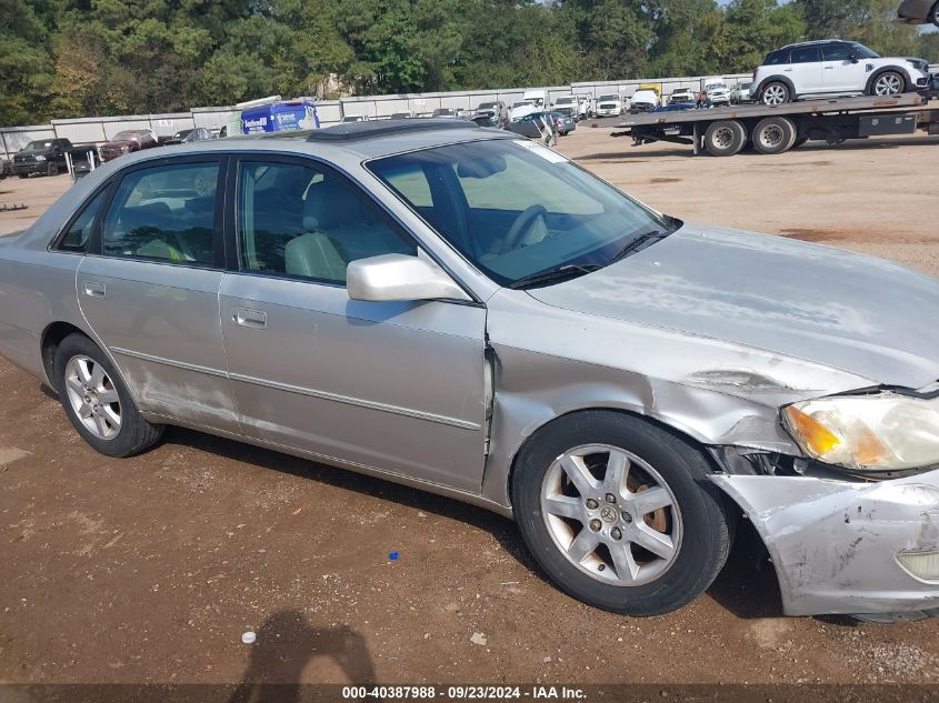 2000 Toyota Avalon Xl/Xls VIN: 4T1BF28B1YU057008 Lot: 40387988