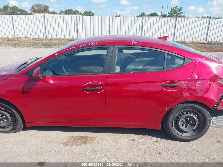 2017 Hyundai Elantra Se VIN: 5NPD74LFXHH135215 Lot: 40387994