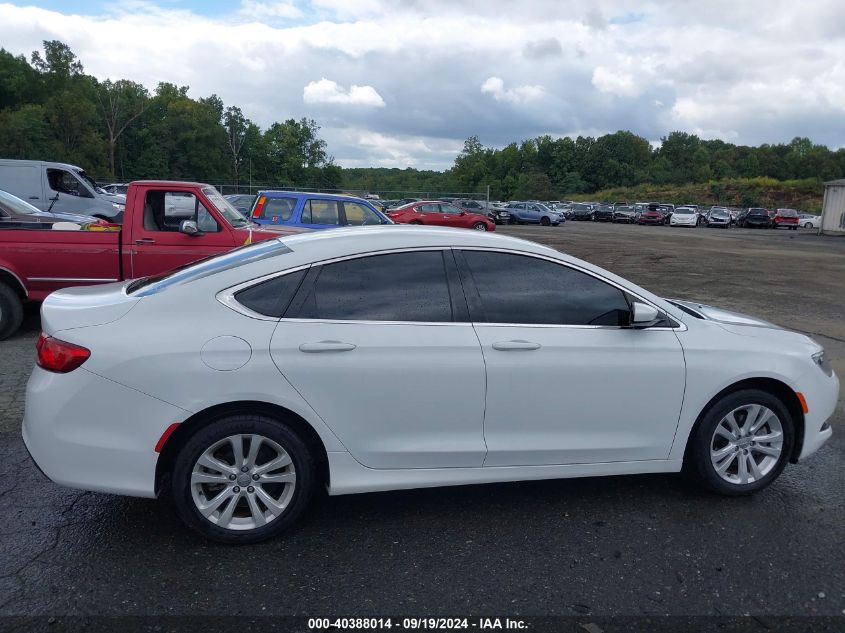 2016 Chrysler 200 Touring VIN: 1C3CCCFB7GN194820 Lot: 40388014