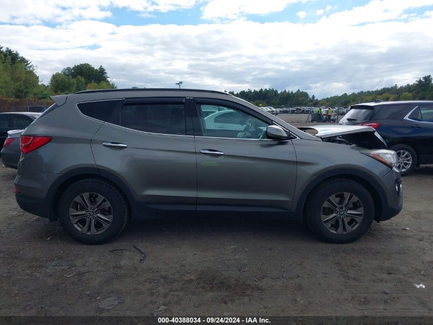 2014 Hyundai Santa Fe Sport 2.4L VIN: 5XYZUDLB0EG199343 Lot: 40388034