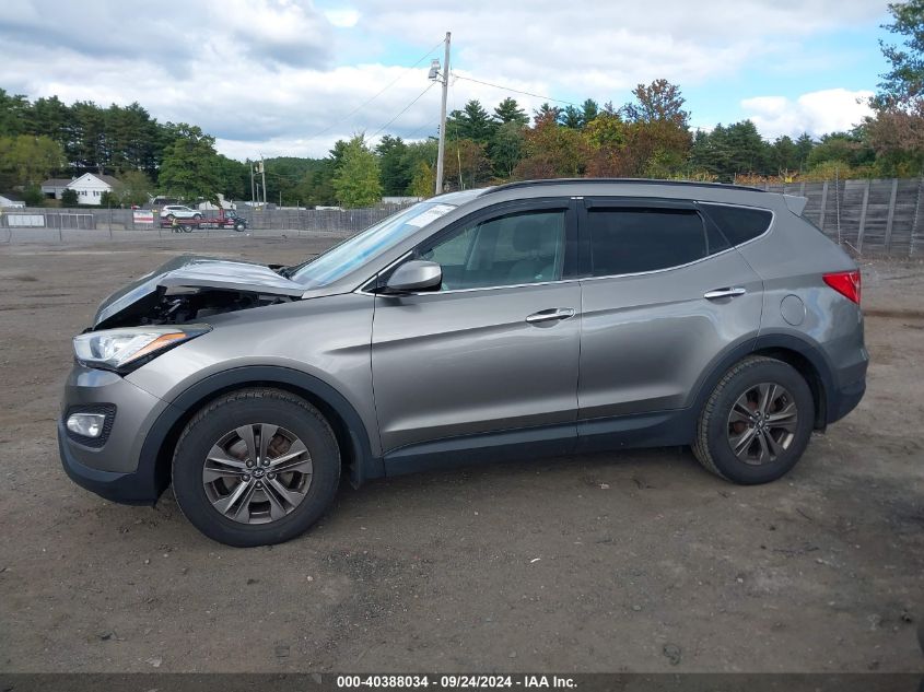 2014 Hyundai Santa Fe Sport 2.4L VIN: 5XYZUDLB0EG199343 Lot: 40388034