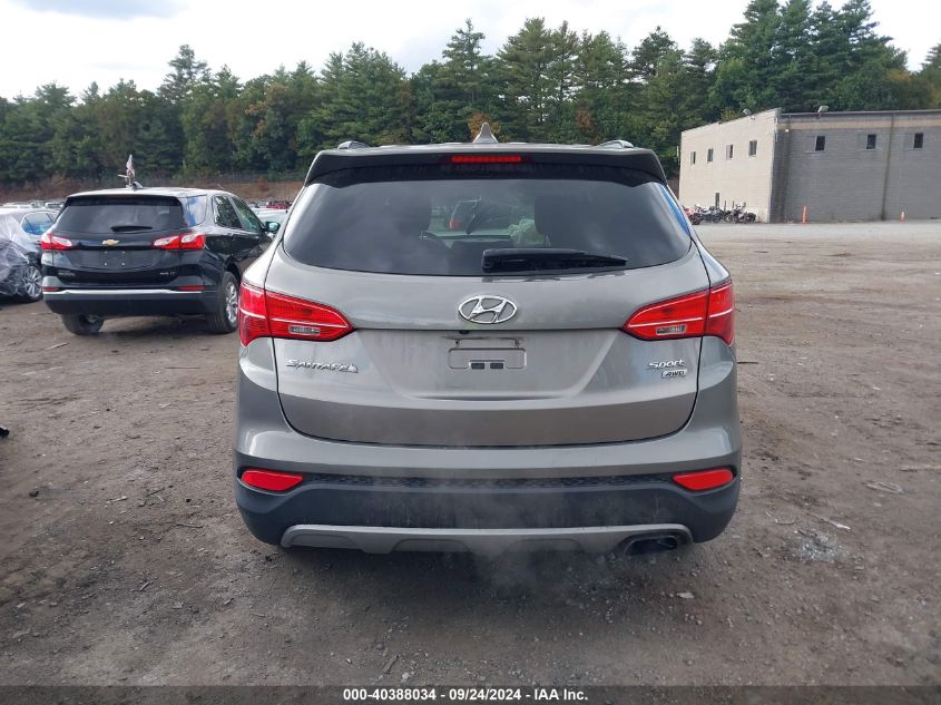 2014 Hyundai Santa Fe Sport 2.4L VIN: 5XYZUDLB0EG199343 Lot: 40388034