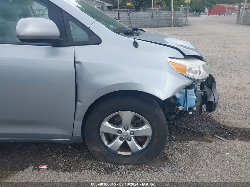 5TDKK3DCXES408308 2014 Toyota Sienna Le V6 8 Passenger