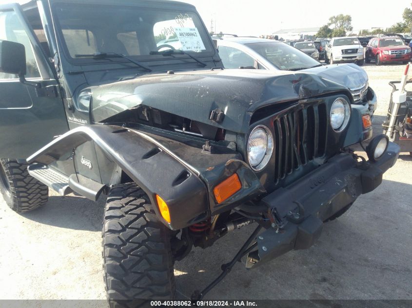 2002 Jeep Wrangler Sport VIN: 1J4FA49S62P772929 Lot: 40388062