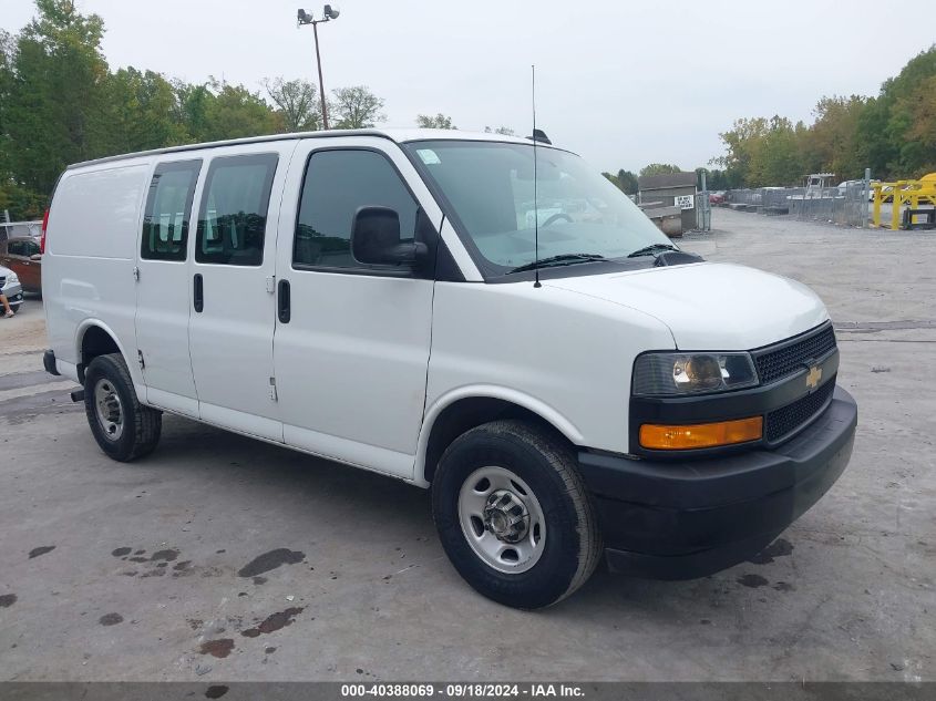 2022 Chevrolet Express Cargo Rwd 2500 Regular Wheelbase Wt VIN: 1GCWGAFP6N1241773 Lot: 40388069