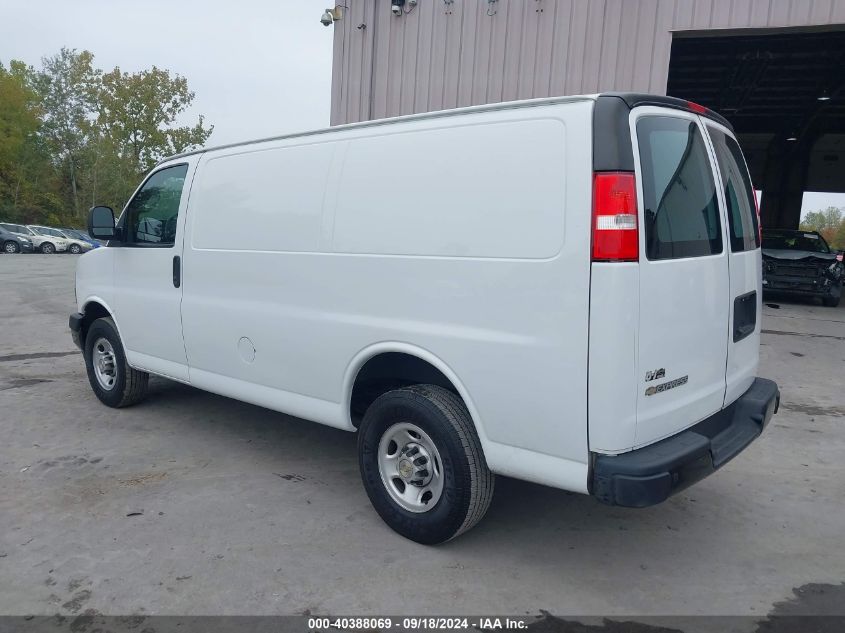 2022 Chevrolet Express Cargo Rwd 2500 Regular Wheelbase Wt VIN: 1GCWGAFP6N1241773 Lot: 40388069