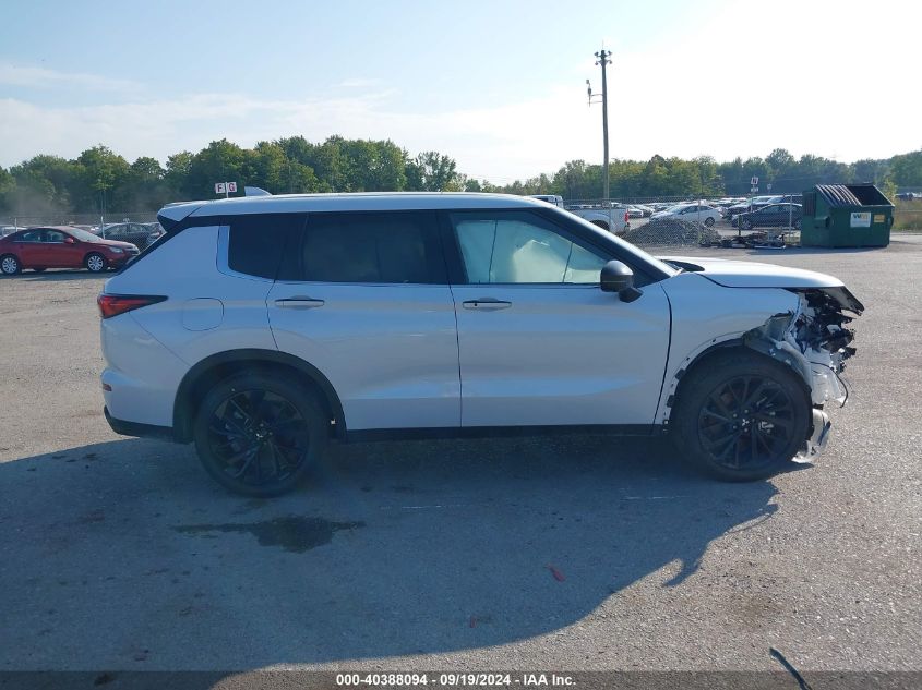 2024 Mitsubishi Outlander Se Black Edition W/Pano Roof S-Awc VIN: JA4J4VA82RZ058947 Lot: 40388094