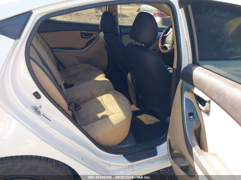 5NPDH4AE2CH102810 2012 Hyundai Elantra Gls