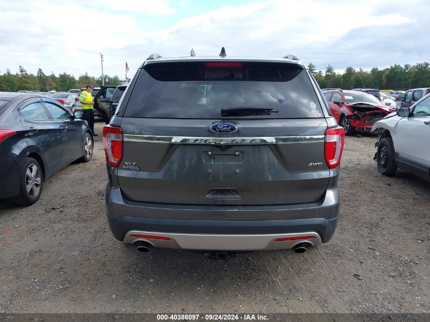 1FM5K8D80HGC02270 2017 Ford Explorer Xlt