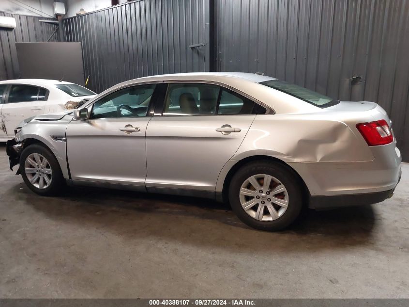 2010 Ford Taurus Se VIN: 1FAHP2DW3AG165998 Lot: 40388107