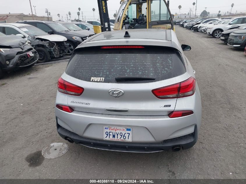 2019 Hyundai Elantra Gt N Line VIN: KMHH55LC9KU107322 Lot: 40388110