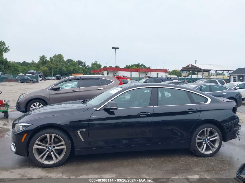 2018 BMW 430I Gran Coupe xDrive VIN: WBA4J3C55JBB97731 Lot: 40388114