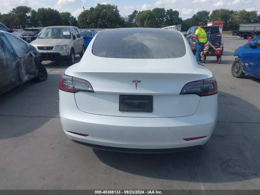 2021 Tesla Model 3 VIN: 5YJ3E1EAXMF987137 Lot: 40388133