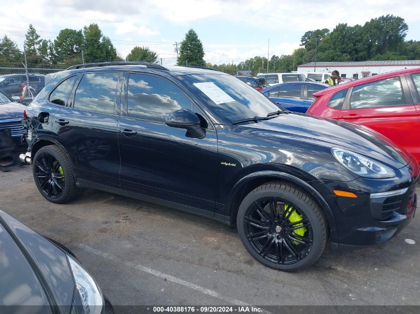 2017 Porsche Cayenne E-Hybrid S Platinum Edition VIN: WP1AE2A26HLA75182 Lot: 40388176