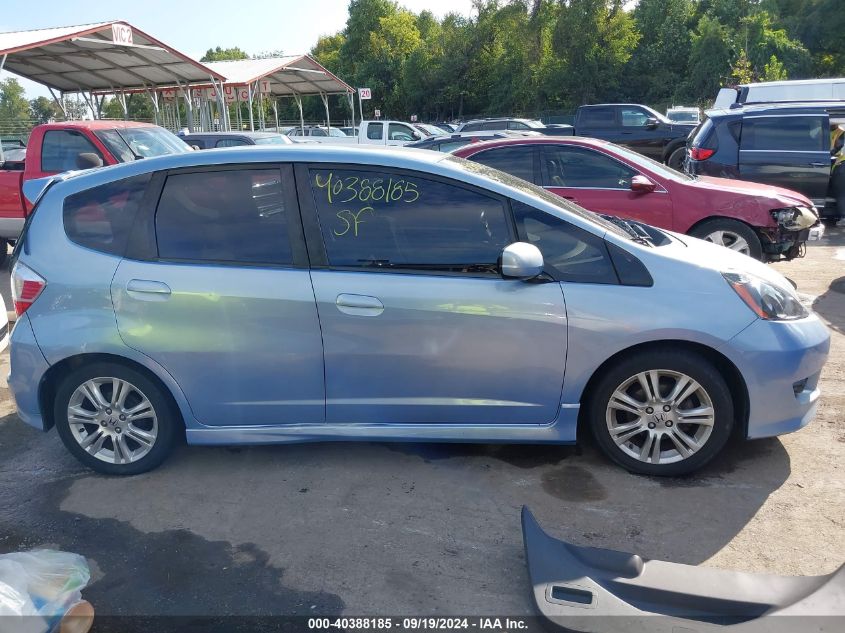 2009 Honda Fit Sport VIN: JHMGE88449S042418 Lot: 40388185