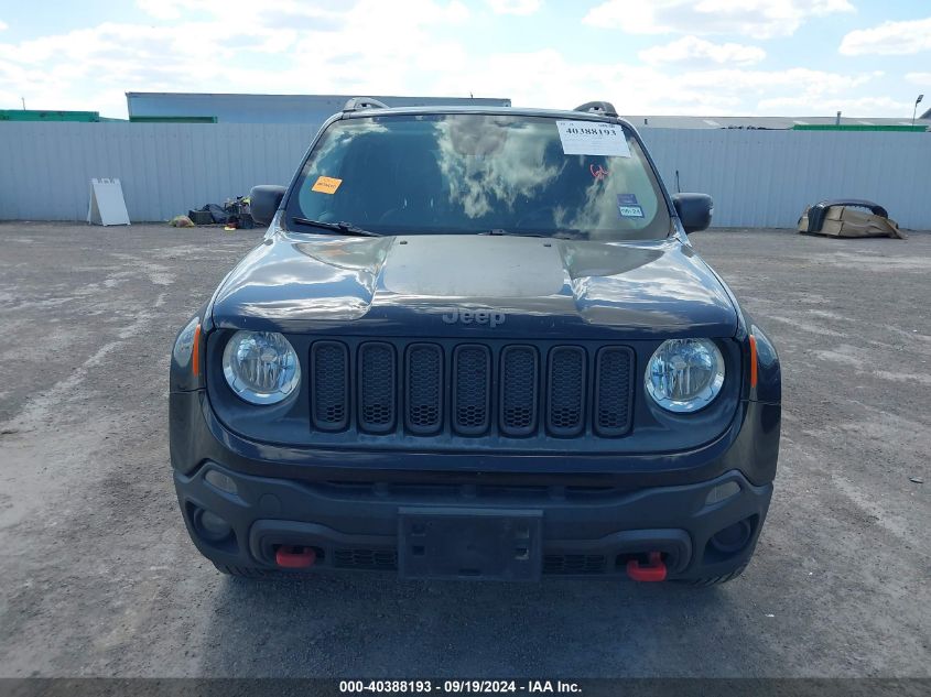 2016 Jeep Renegade Trailhawk VIN: ZACCJBCT2GPE30306 Lot: 40388193