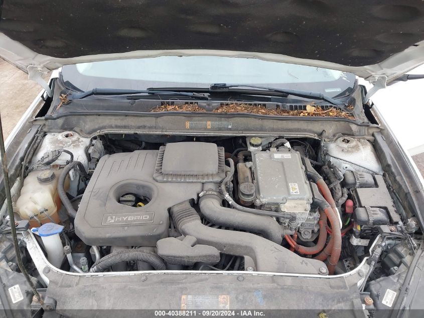 2014 FORD FUSION HYBRID VIN: 3FA6P0UU3ER254642