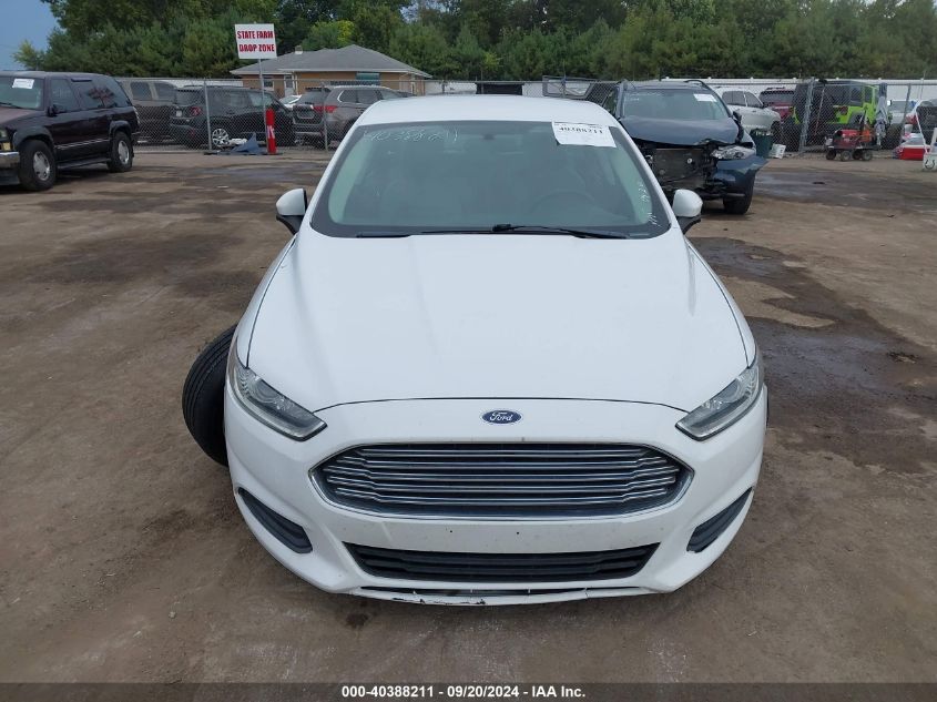 2014 Ford Fusion Hybrid S VIN: 3FA6P0UU3ER254642 Lot: 40388211