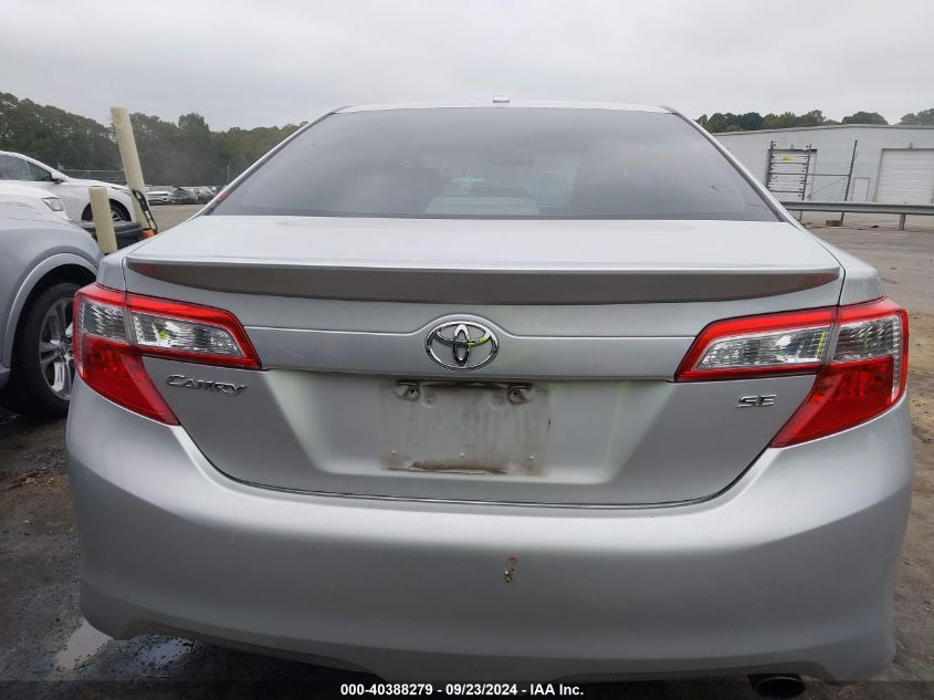 2013 Toyota Camry Se VIN: 4T1BF1FK4DU672210 Lot: 40388279