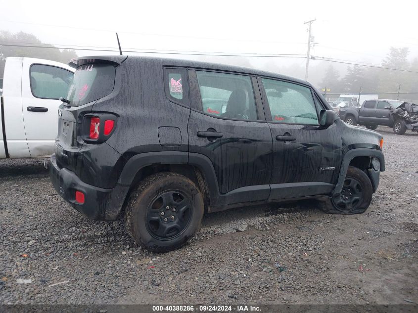 2017 Jeep Renegade Sport 4X4 VIN: ZACCJBAB5HPG08978 Lot: 40388286