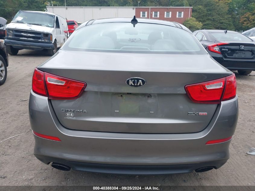 2015 Kia Optima Ex VIN: 5XXGN4A74FG498780 Lot: 40388304