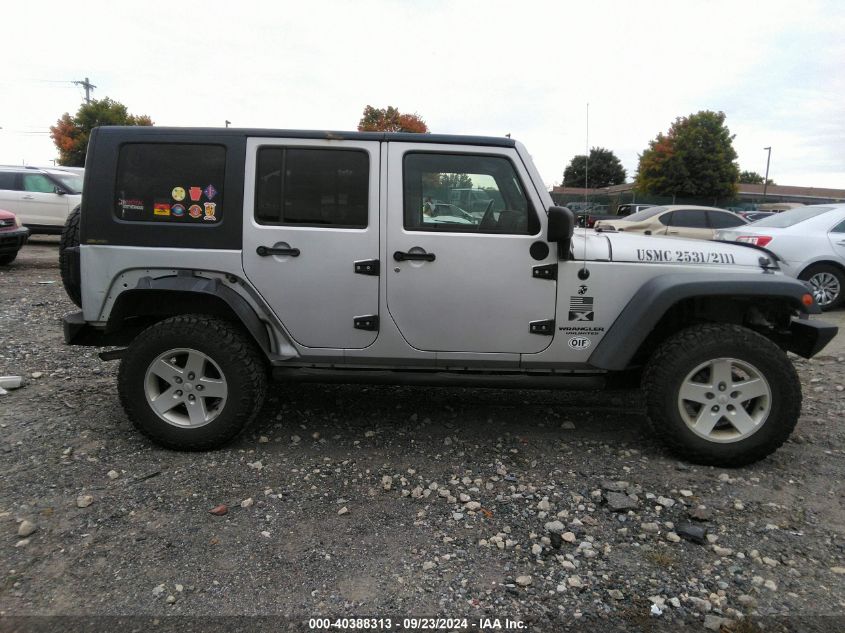 2007 Jeep Wrangler X VIN: 1J4GA39107L154297 Lot: 40388313