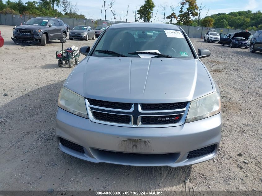 1C3CDZAG2EN218991 2014 Dodge Avenger Se