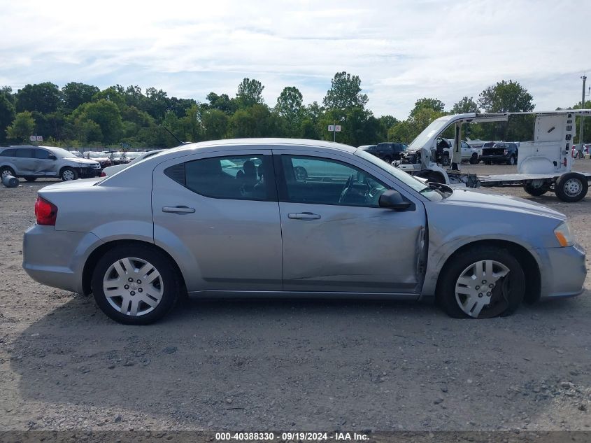 1C3CDZAG2EN218991 2014 Dodge Avenger Se