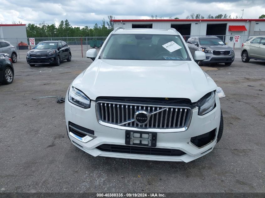 2021 Volvo Xc90 Recharge Plug-In Hybrid T8 Inscription 7 Passenger VIN: YV4BR0CK9M1763658 Lot: 40388335