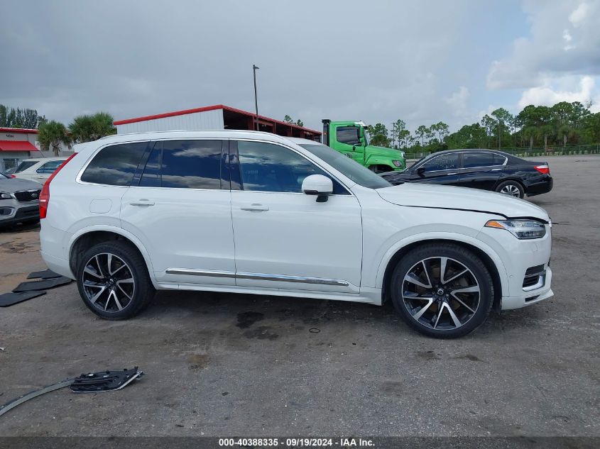 2021 Volvo Xc90 Recharge Plug-In Hybrid T8 Inscription 7 Passenger VIN: YV4BR0CK9M1763658 Lot: 40388335