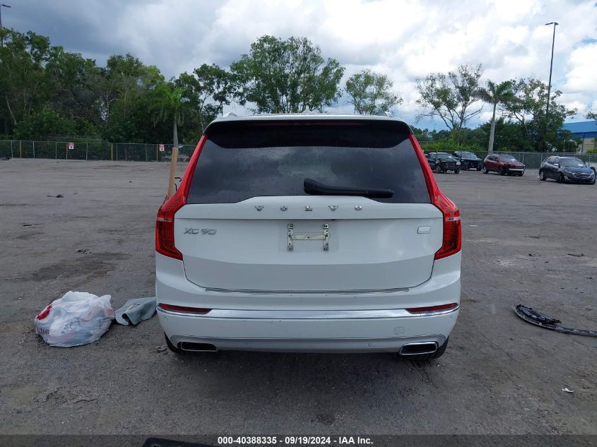 2021 Volvo Xc90 Recharge Plug-In Hybrid T8 Inscription 7 Passenger VIN: YV4BR0CK9M1763658 Lot: 40388335