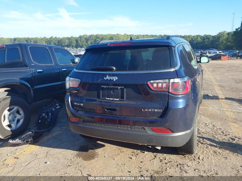 2021 Jeep Compass Limited 4X4 VIN: 3C4NJDCB8MT550241 Lot: 40388337