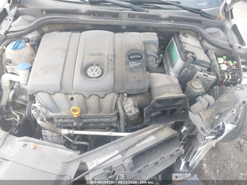 3VWDP7AJ3CM452262 2012 Volkswagen Jetta 2.5L Se