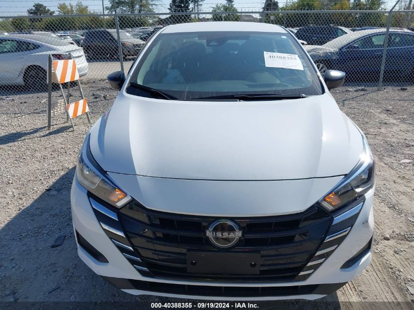 2024 Nissan Versa 1.6 S VIN: 3N1CN8DV8RL878832 Lot: 40388355