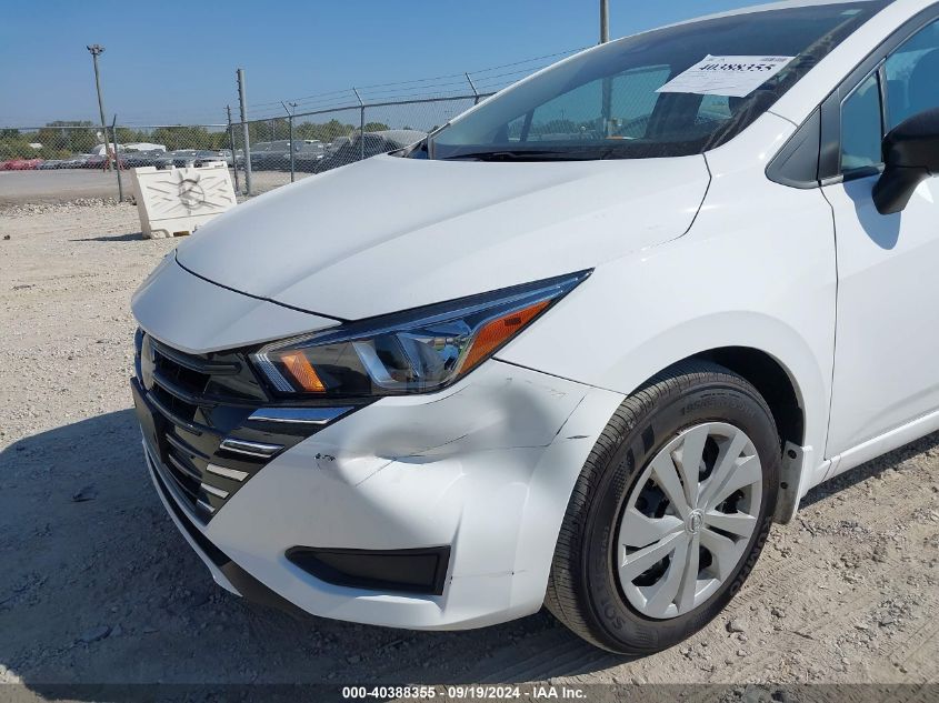 2024 Nissan Versa 1.6 S VIN: 3N1CN8DV8RL878832 Lot: 40388355