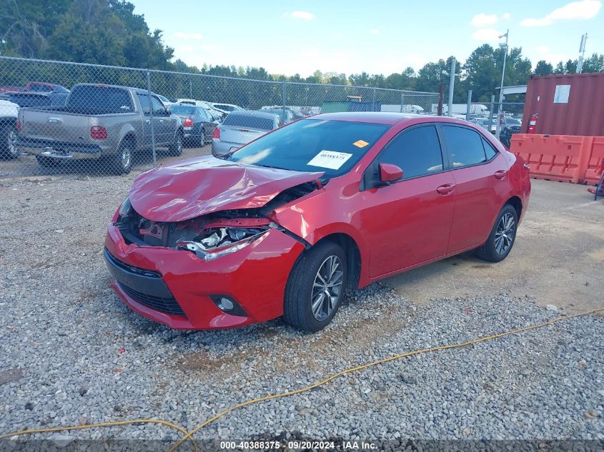 5YFBURHE1GP431710 2016 TOYOTA COROLLA - Image 2