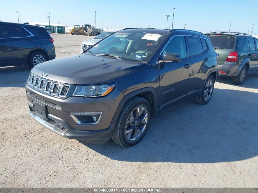 2020 Jeep Compass Limited Fwd VIN: 3C4NJCCB7LT170901 Lot: 40388376