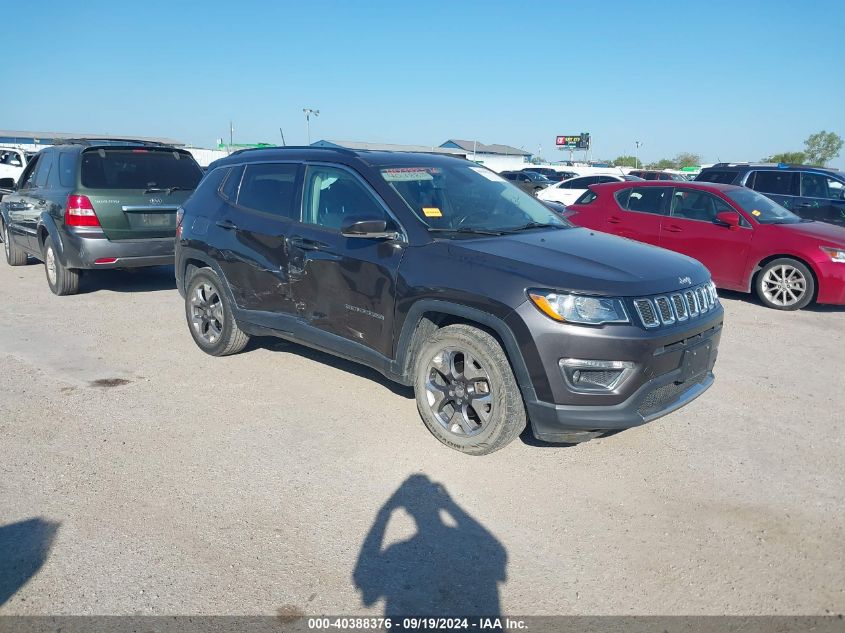 2020 Jeep Compass Limited Fwd VIN: 3C4NJCCB7LT170901 Lot: 40388376