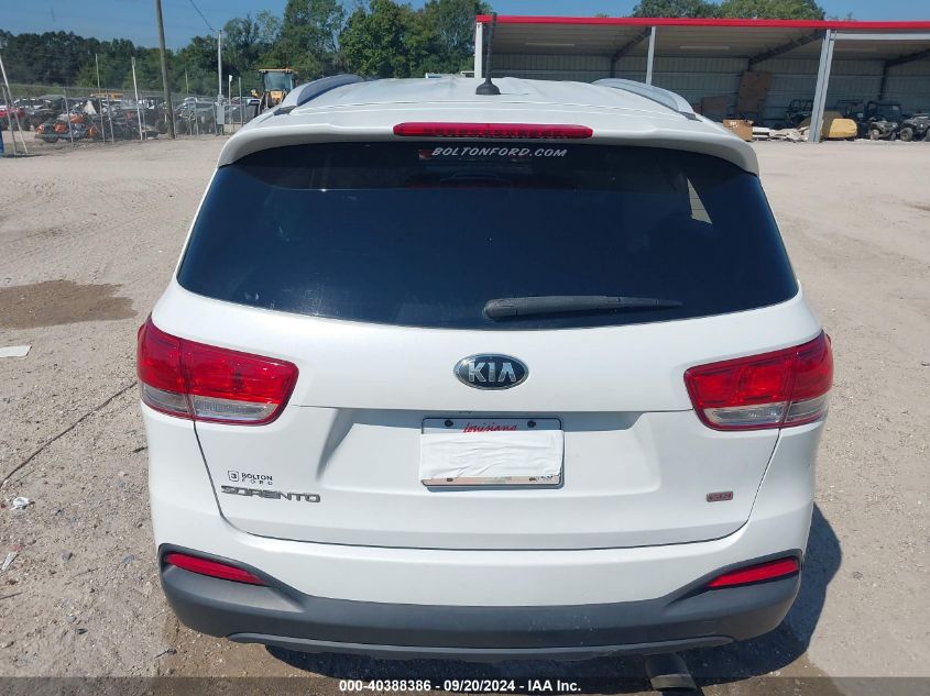 2016 Kia Sorento 2.4L Lx VIN: 5XYPG4A33GG092557 Lot: 40388386